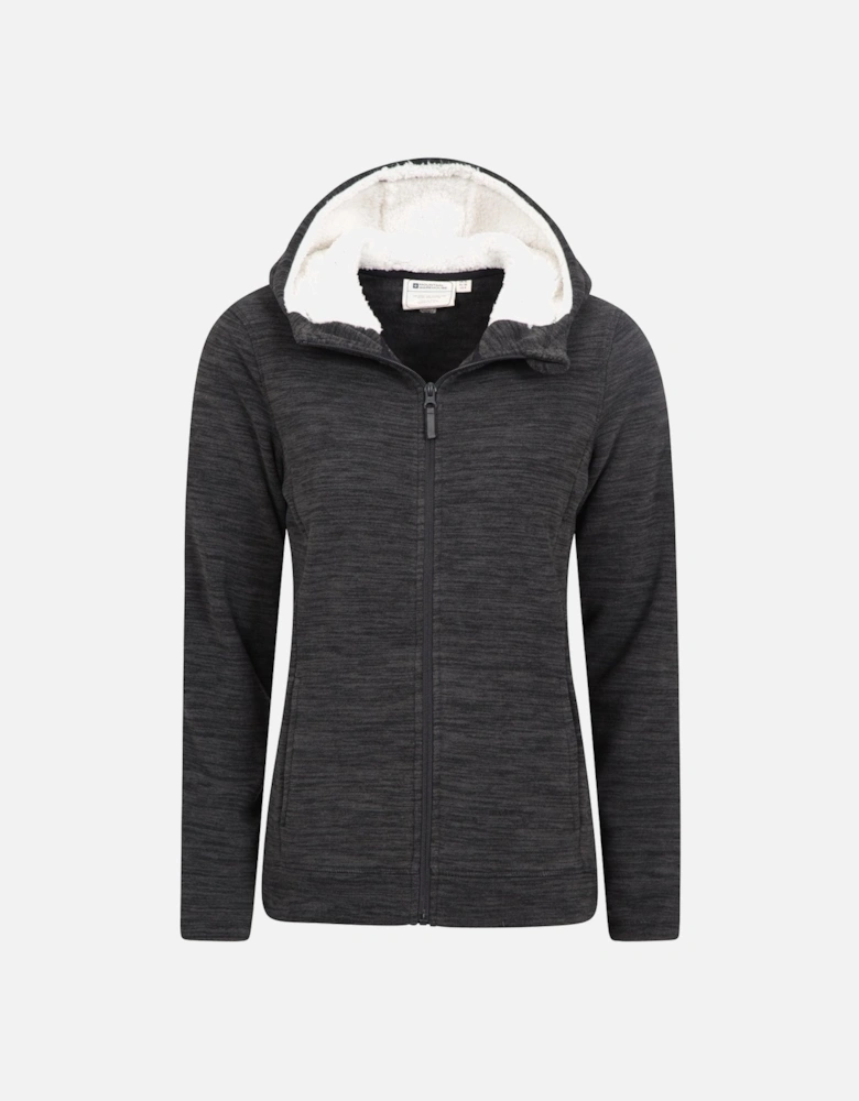 Womens/Ladies Snowdonia Fleece Full Zip Hoodie