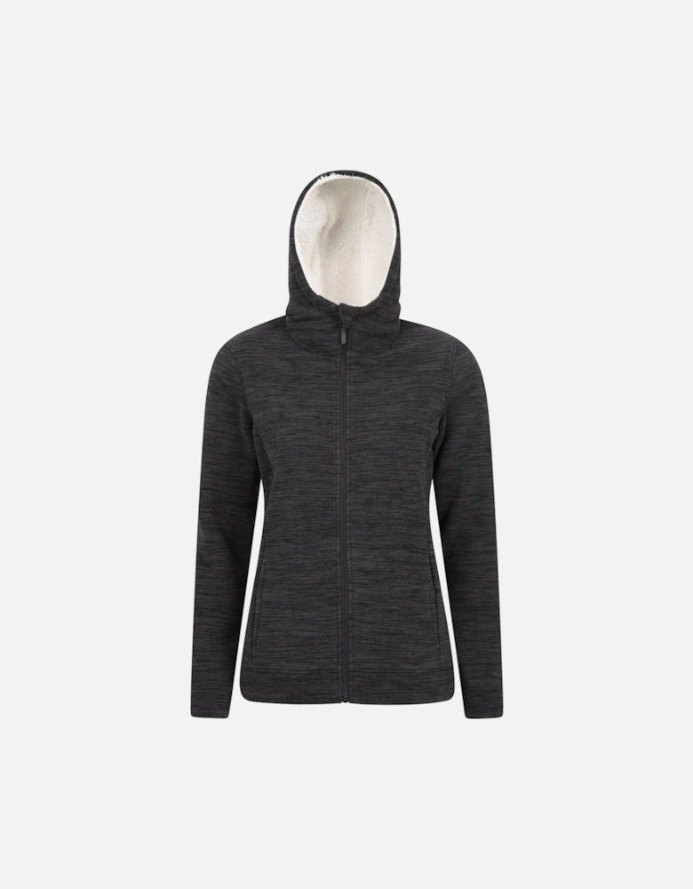 Womens/Ladies Snowdonia Fleece Full Zip Hoodie