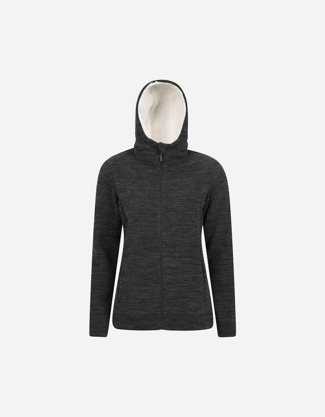 Womens/Ladies Snowdonia Fleece Full Zip Hoodie, 6 of 5