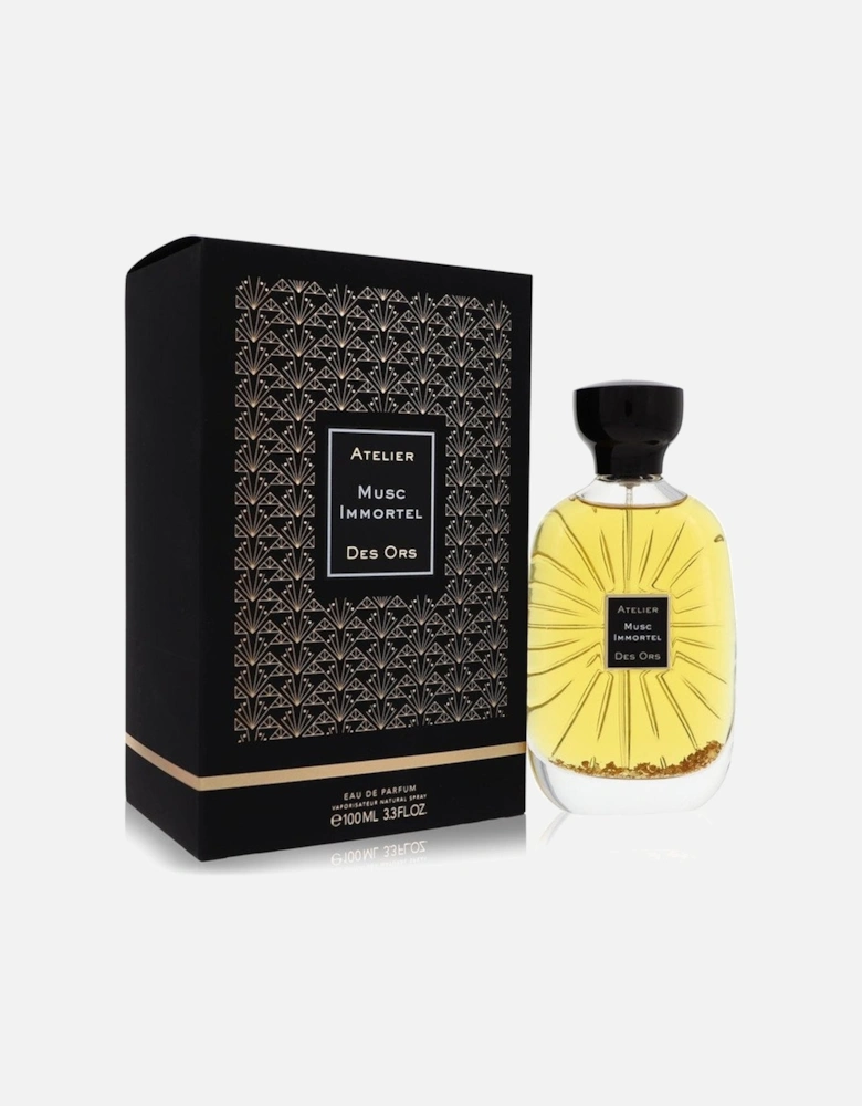Musc Immortel by Eau De Parfum Spray 3.3 oz for Women - Gold
