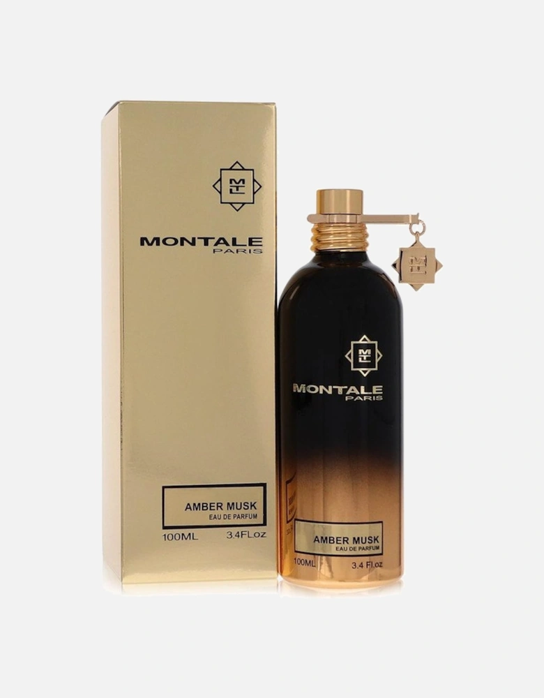 Amber Musk by Eau De Parfum Spray (Unisex) 3.4 oz for Women