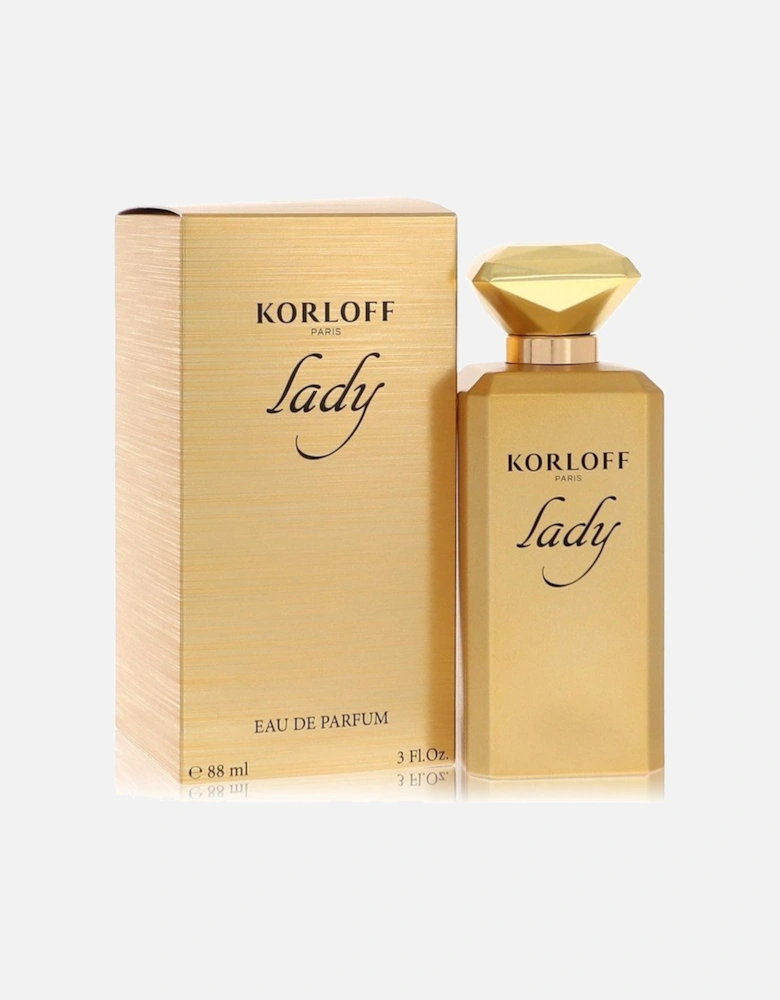 Lady by Eau De Parfum Spray 3.0 oz for Women - Gold