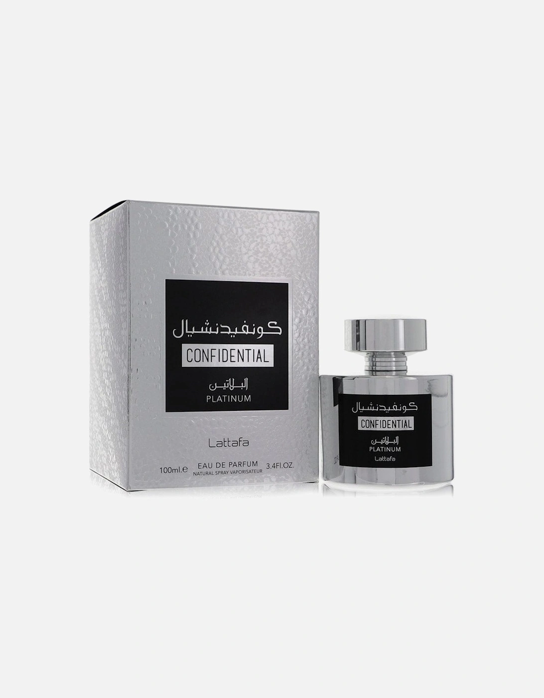 Confidential Platinum by Eau De Parfum Spray (Unisex) 3.4 oz for Men, 2 of 1