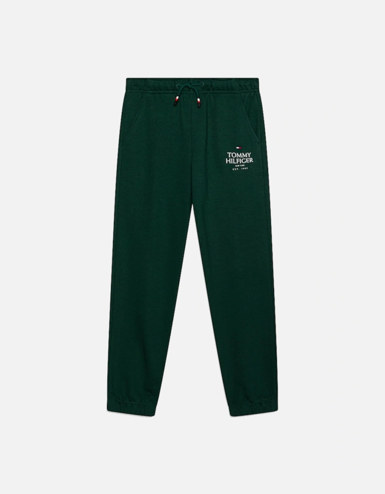 Unisex logo Joggers Green