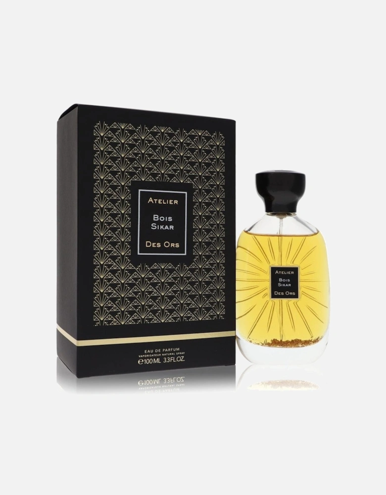 Bois Sikar by Eau De Parfum Spray (Unisex) 3.3 oz for Men - Gold