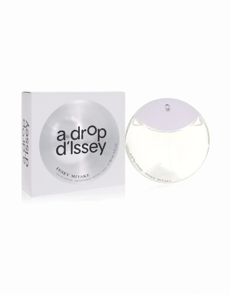 A Drop D'issey by Eau De Parfum Spray 3 oz for Women - Soft Pink
