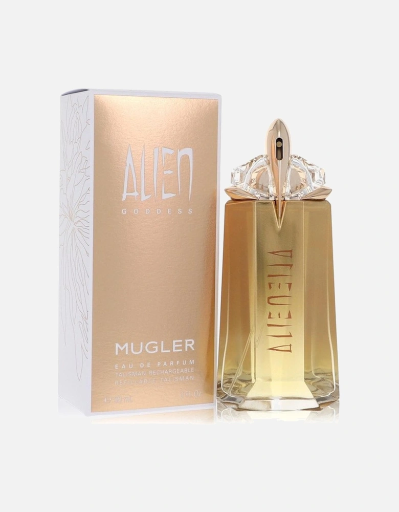 Alien Goddess by Eau De Parfum Spray Refillable 3 oz for Women - Gold