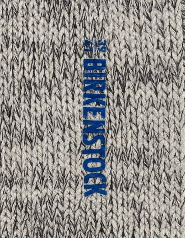 Cotton Twist Socks, Grey