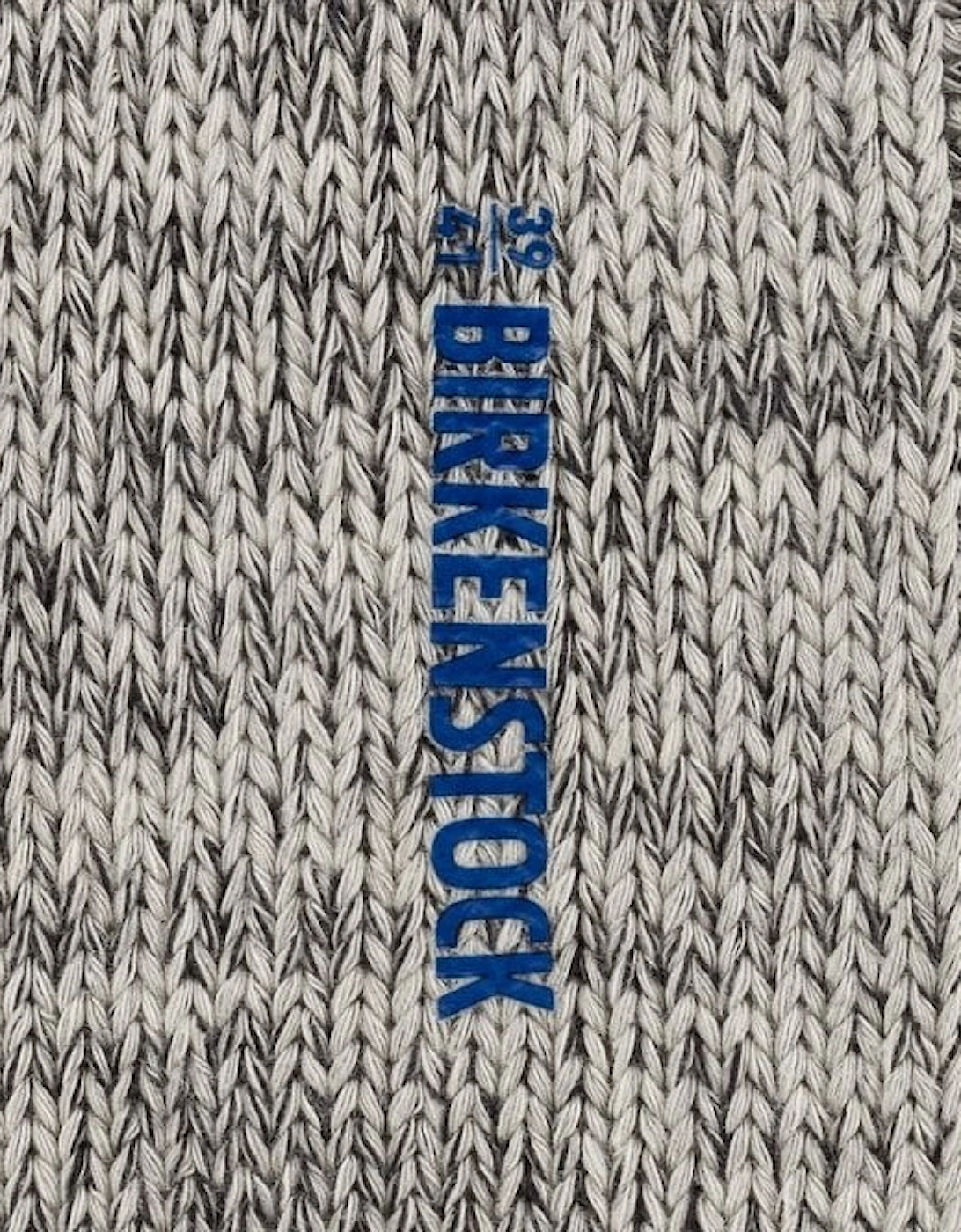 Cotton Twist Socks, Grey