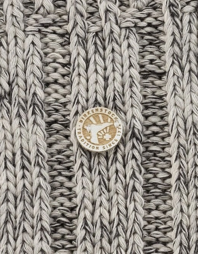 Cotton Twist Socks, Grey