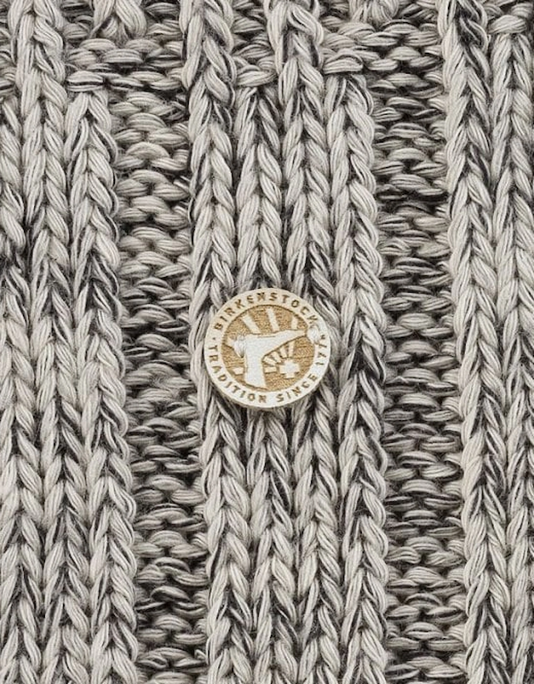 Cotton Twist Socks, Grey