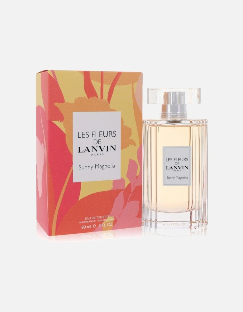 Les Fleurs De Sunny Magnolia by Eau De Toilette Spray 3 oz for Women -