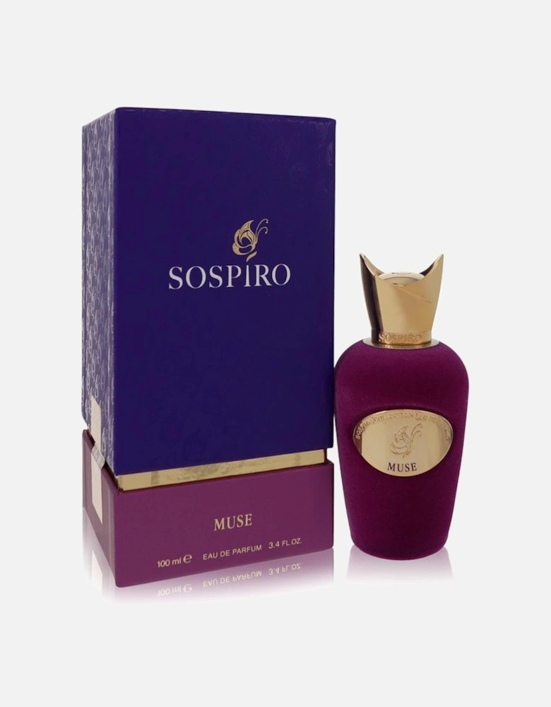 Muse by Eau De Parfum Spray 3.4 oz for Women - Deep Crimson Red