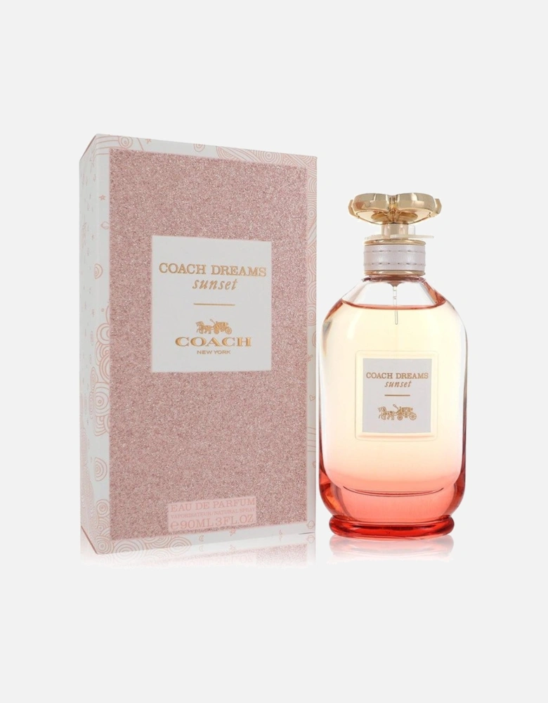 Dreams Sunset by Eau De Parfum Spray 3 oz for Women - Pink Orange