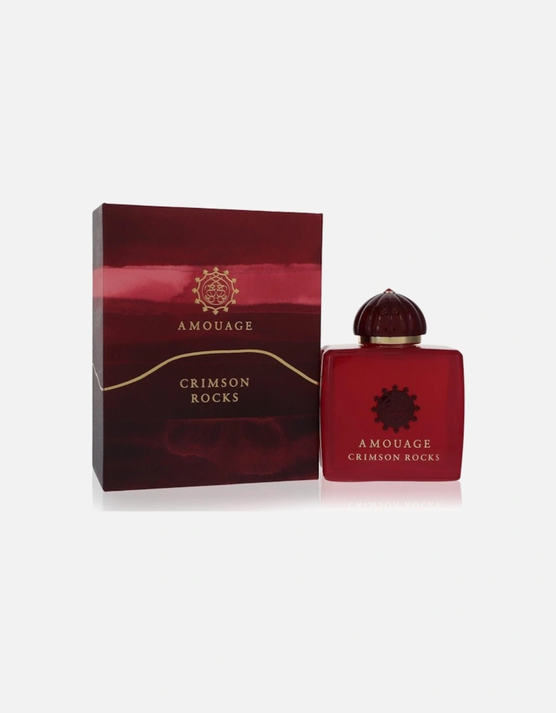 Crimson Rocks by Eau De Parfum Spray (Unisex) 3.4 oz for Women - Red
