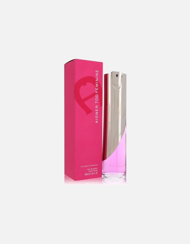 Aigner Too Feminine by Eau De Parfum Spray 3.4 oz for Women