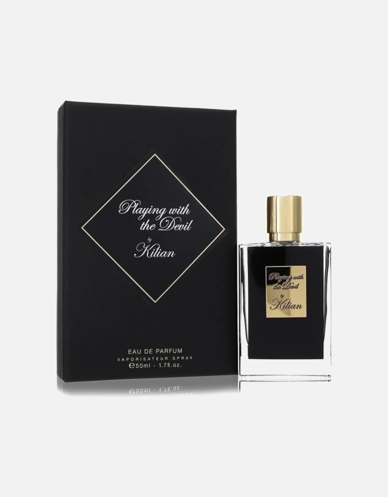 Playing with The Devil by Eau De Parfum Spray 1.7 oz for Women - Black