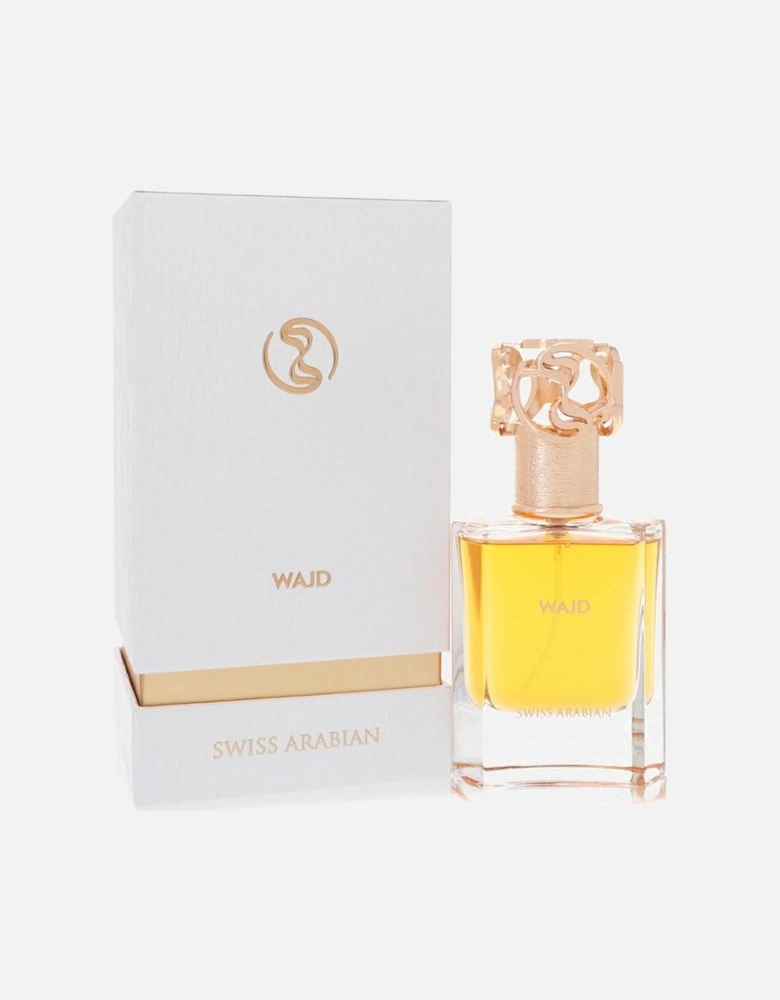 Wajd by Eau De Parfum Spray (Unisex) 1.7 oz for Men - Gold