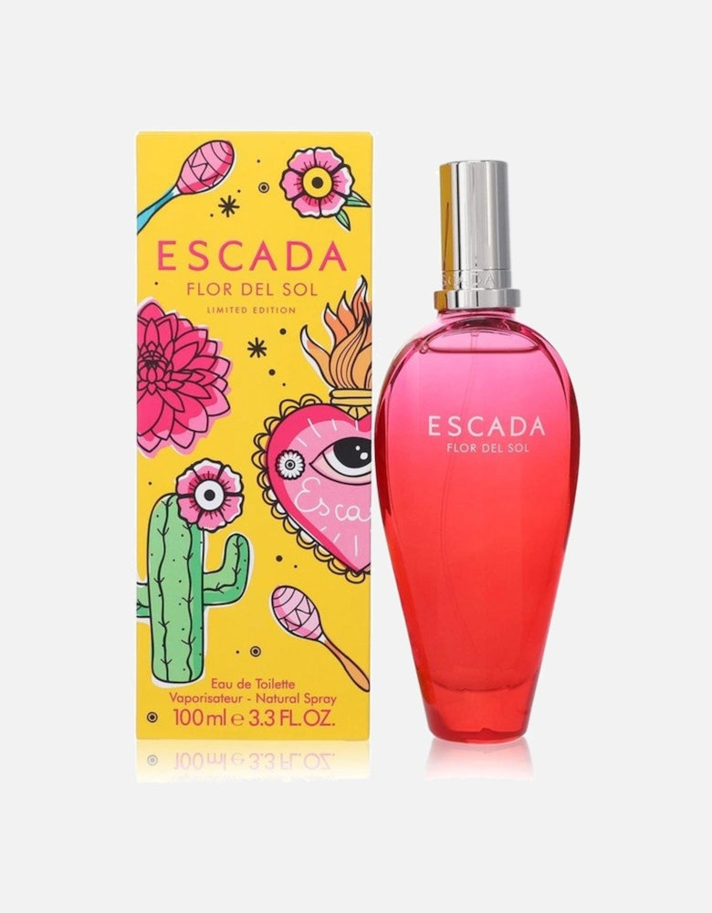 Flor Del Sol by Eau De Toilette Spray (Limited Edition) 3.4 oz for