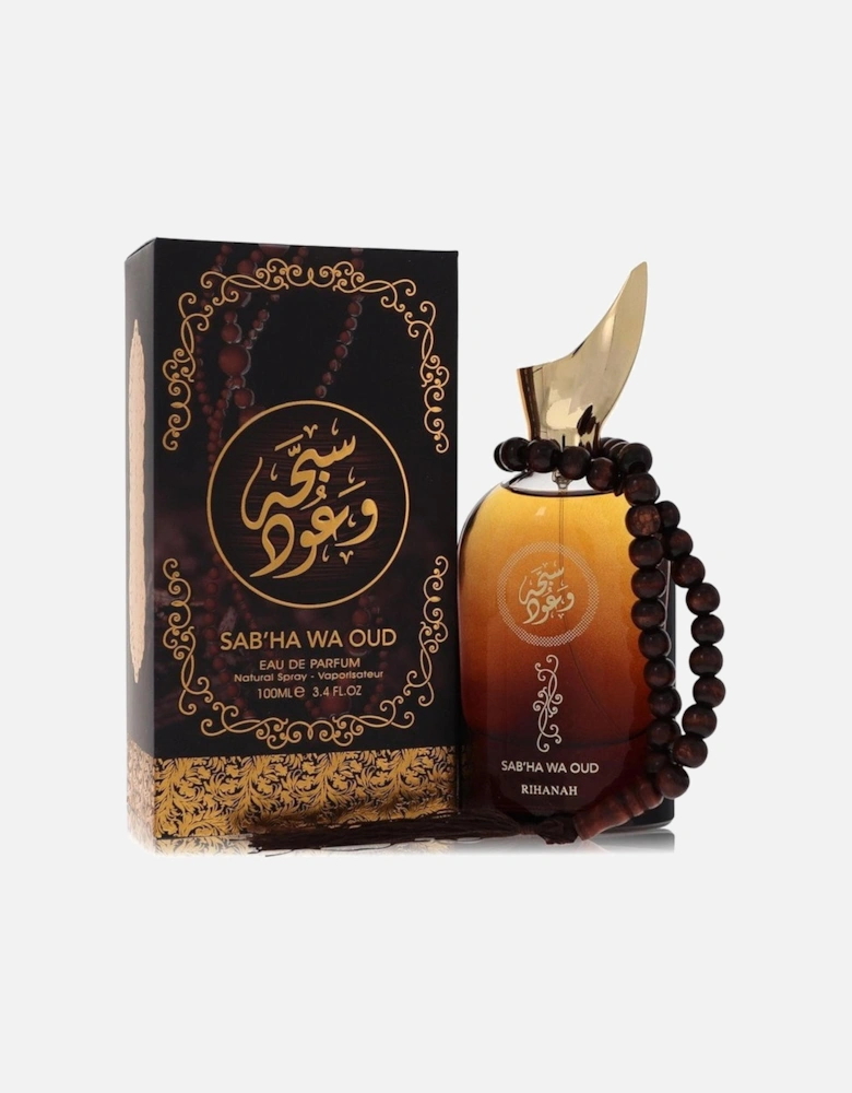 Sabha Wa Oud by Eau De Parfum Spray (Unisex) 3.4 oz for Men - Amber
