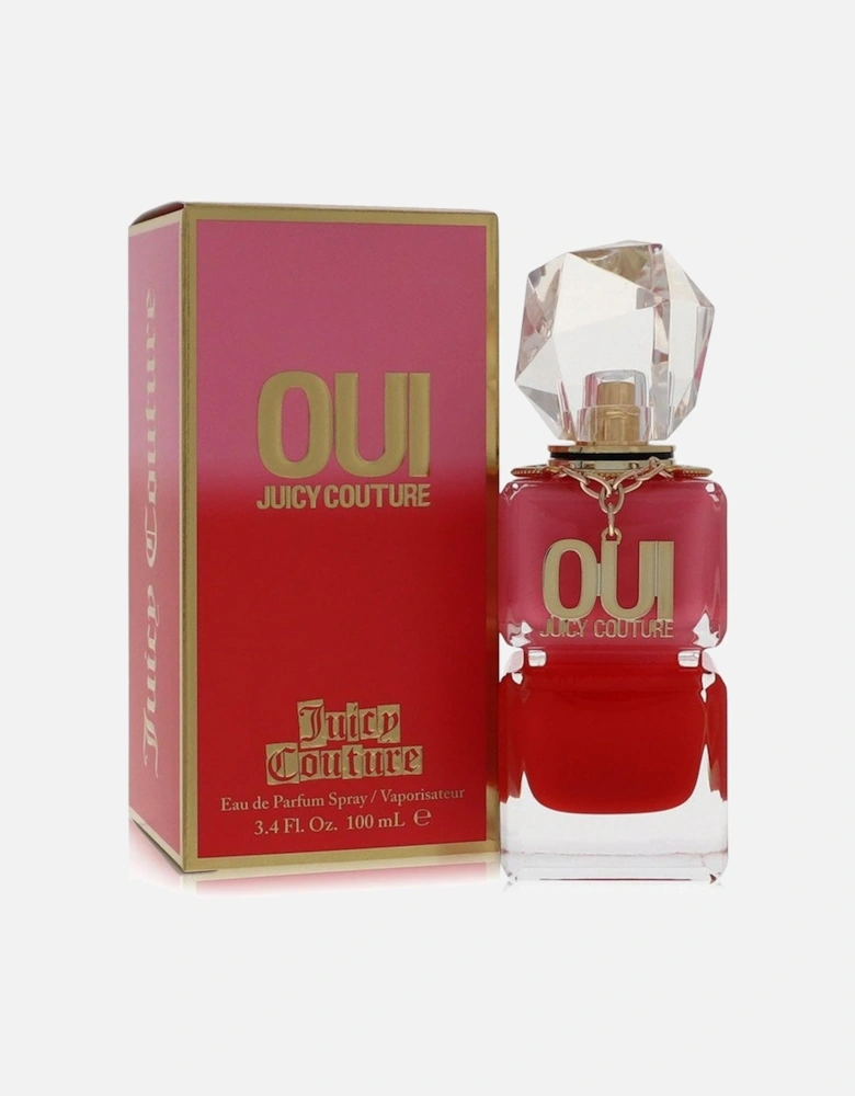 Oui by Eau De Parfum Spray 3.4 oz for Women - Red