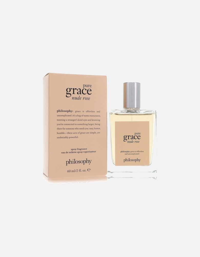Pure Grace Nude Rose by Eau De Toilette Spray 2 oz for Women