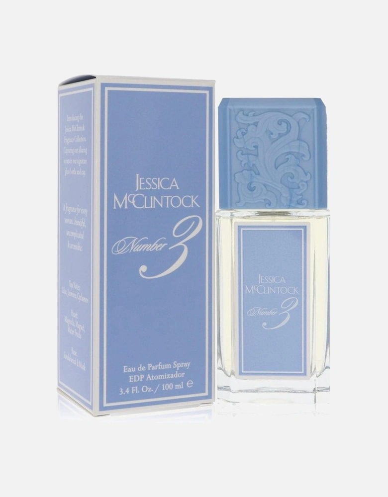 JESSICA Mc clintock #3 by Eau De Parfum Spray 3.4 oz for Women - Clear