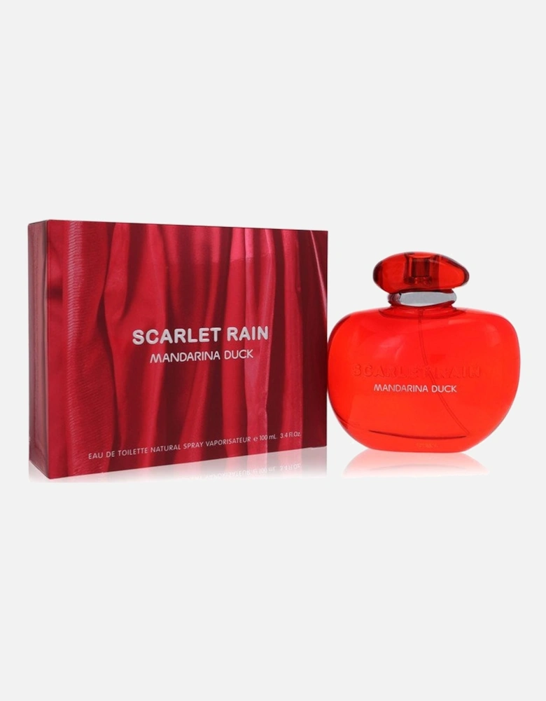 Scarlet Rain by Eau De Toilette Spray 3.4 oz for Women - Red