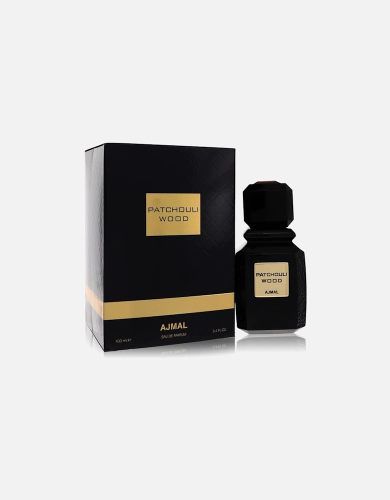 Patchouli Wood by Eau De Parfum Spray (Unisex) 3.4 oz for Men - Black