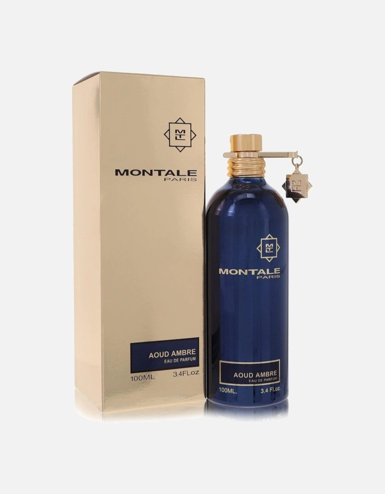 Aoud Ambre by Eau De Parfum Spray (Unisex) 3.4 oz for Women - Blue