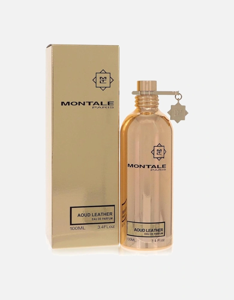 Aoud Leather by Eau De Parfum Spray (Unisex) 3.4 oz for Women - Gold
