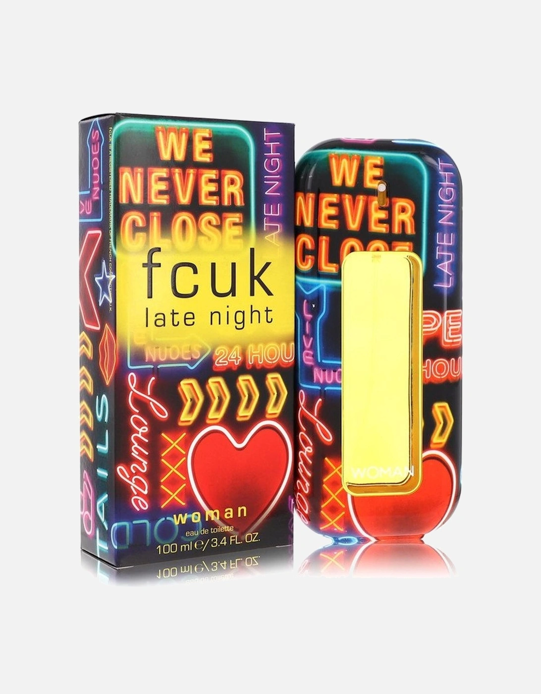 FCUK Late Night by Eau De Toilette Spray 3.4 oz for Women, 2 of 1