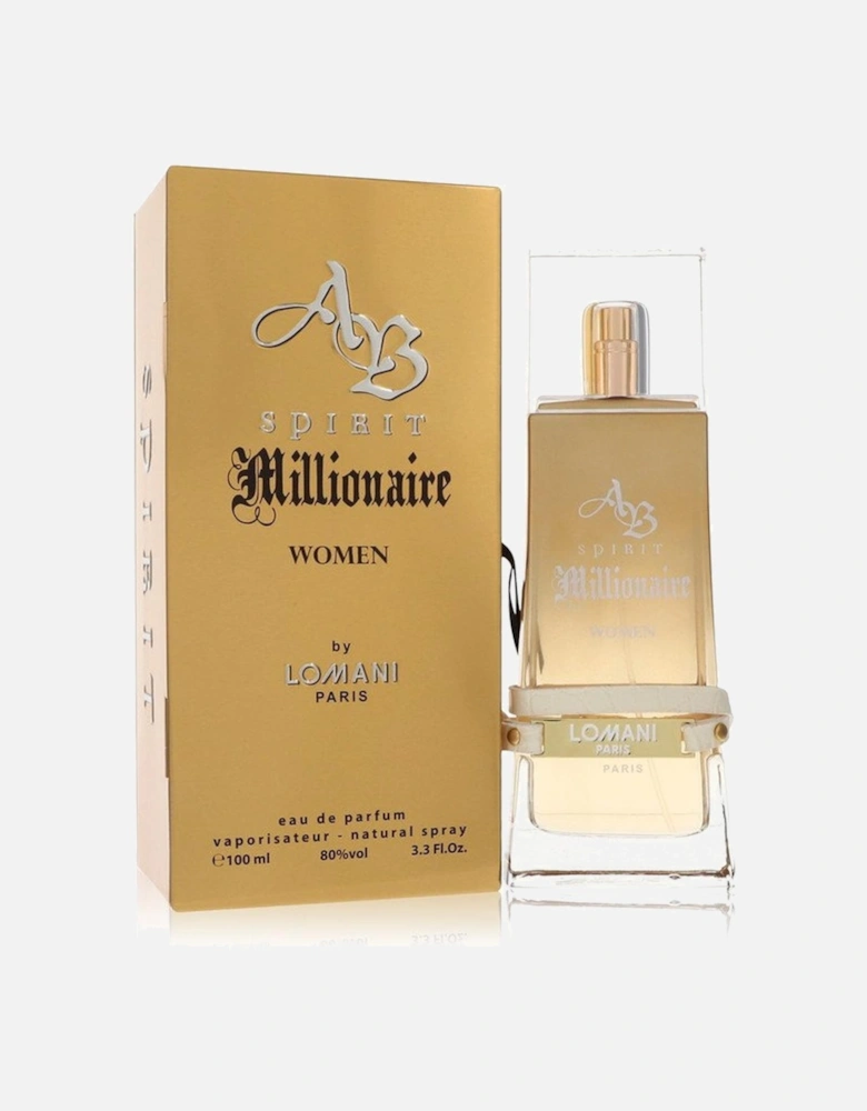 Spirit Millionaire by Eau De Parfum Spray 3.3 oz for Women - Gold