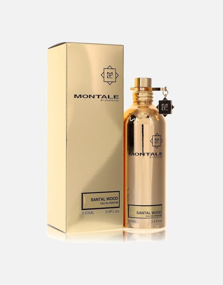 Santal Wood by Eau De Parfum Spray (Unisex) 3.4 oz for Women - Gold