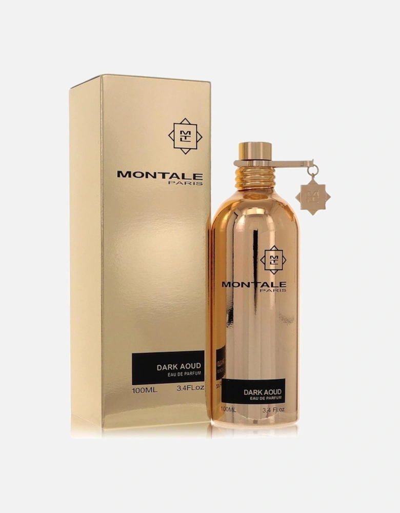 Dark Aoud by Eau De Parfum Spray (Unisex) 3.4 oz for Men - Gold