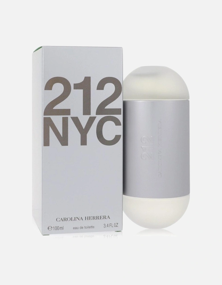 212 by Eau De Toilette Spray (New Packaging) 3.4 oz for Women - Silver