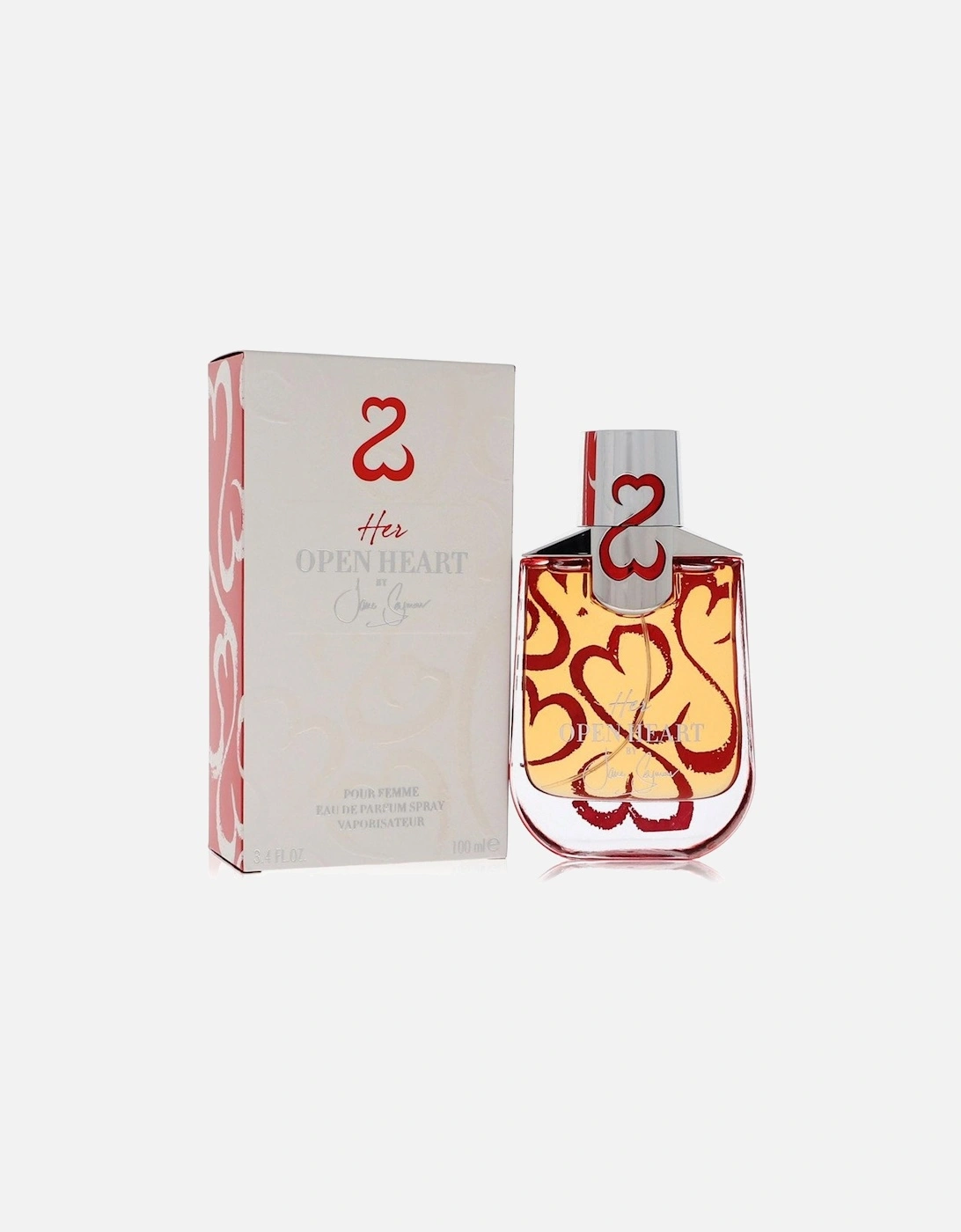 Her Open Heart by Eau De Parfum Spray with Free Jewelry Roll 3.4 oz, 2 of 1