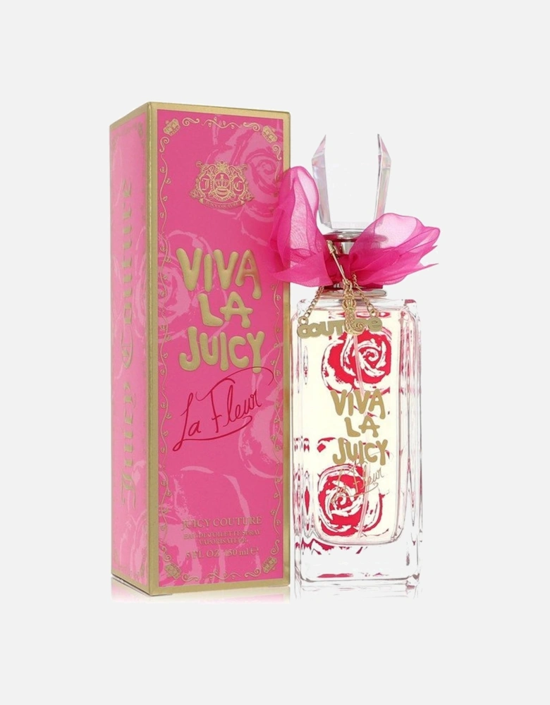 Viva La Juicy La Fleur by Eau De Toilette Spray 5 oz for Women