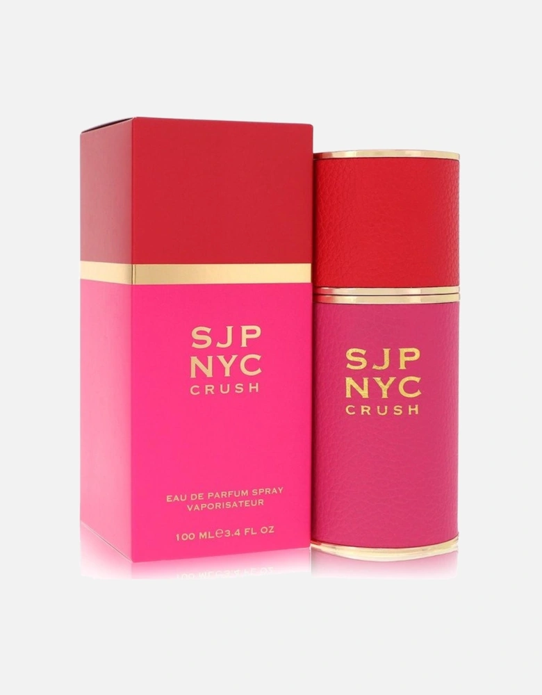 SJP NYC Crush by Eau De Parfum Spray 3.4 oz for Women - Red Pink