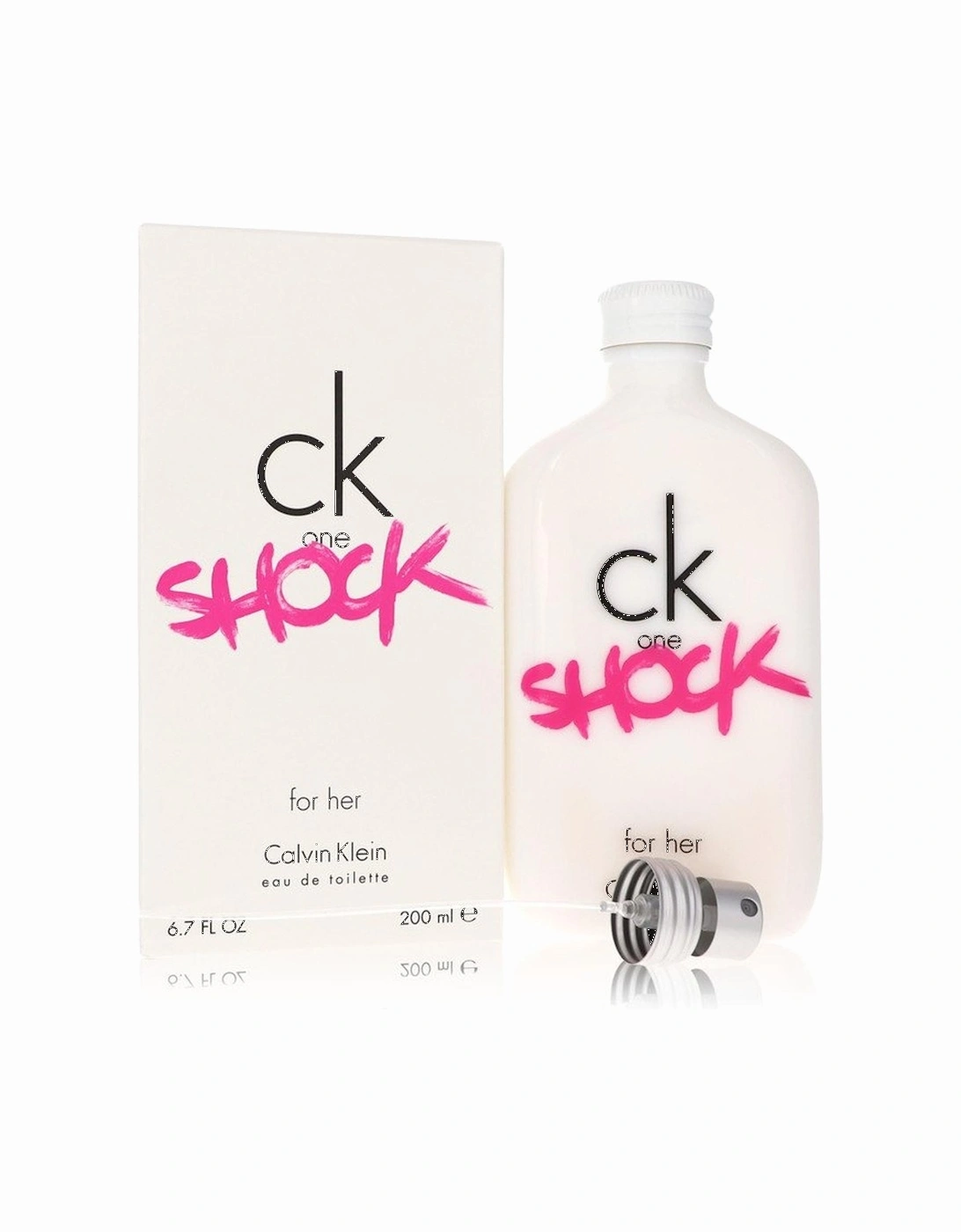 CK One Shock by Eau De Toilette Spray 6.7 oz for Women, 2 of 1