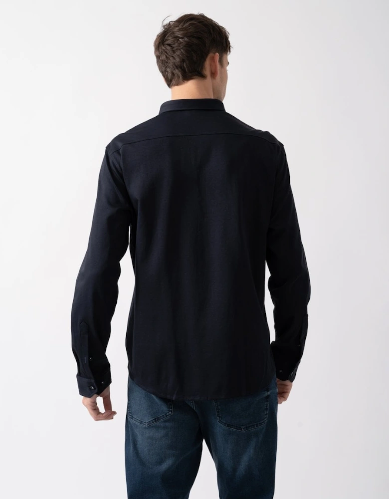 BOSS Green B Motion Mens Long Sleeve Shirt in Anti-Wrinkle Cotton