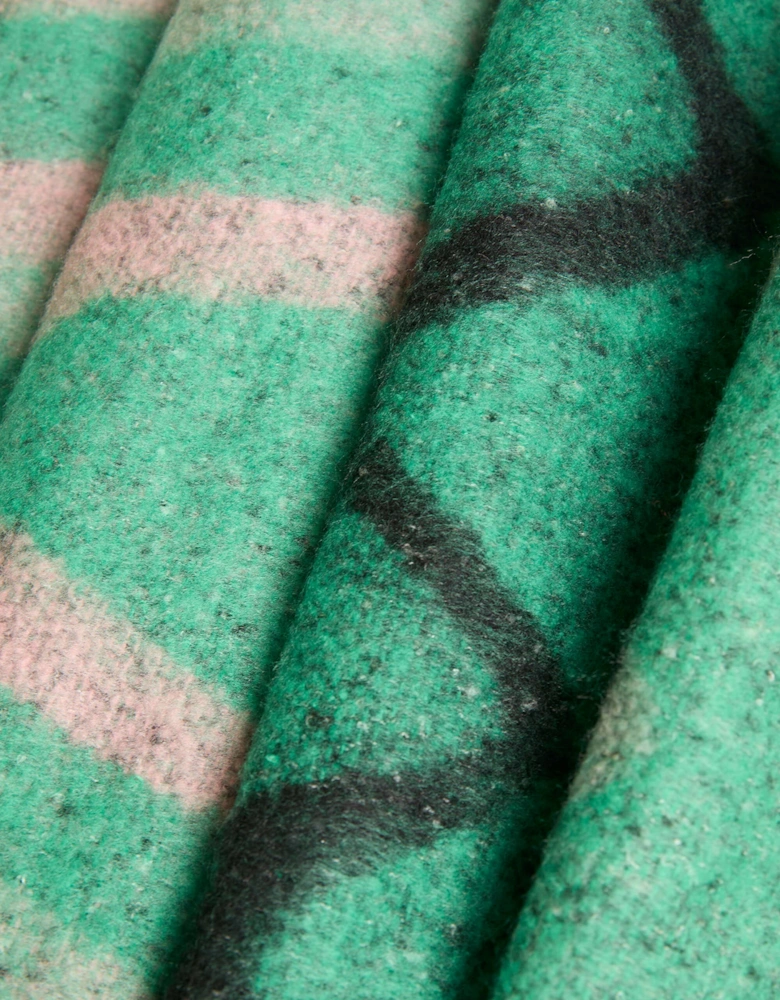 Abstract Green Scarf