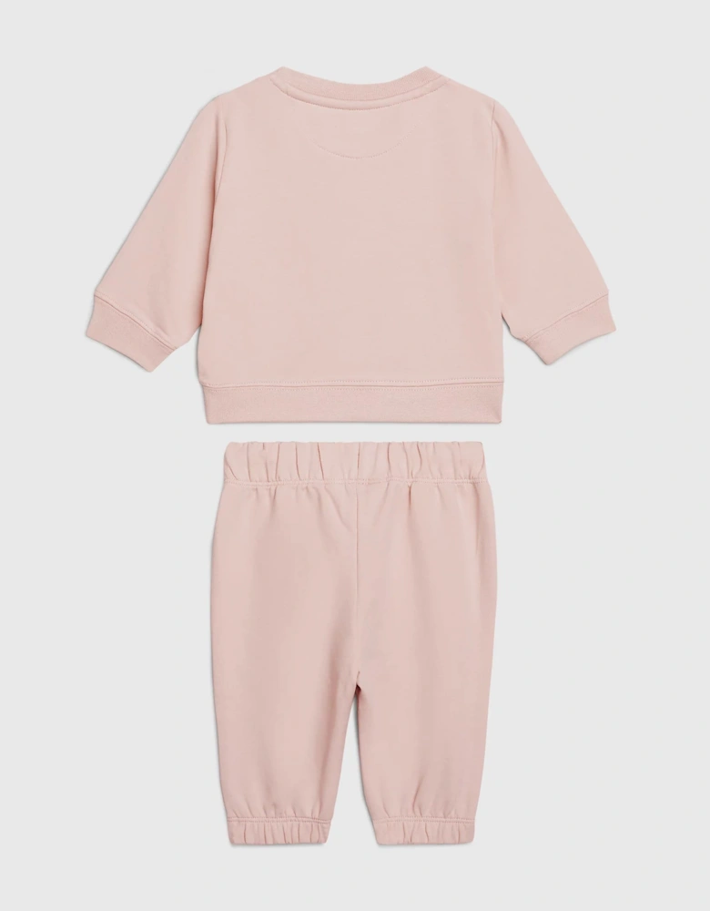 Baby Logo Tracksuit Pink