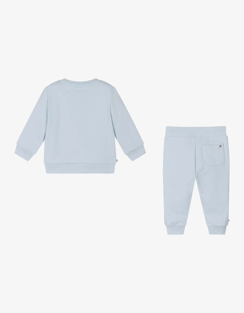 Baby Boy Logo Tracksuit Blue