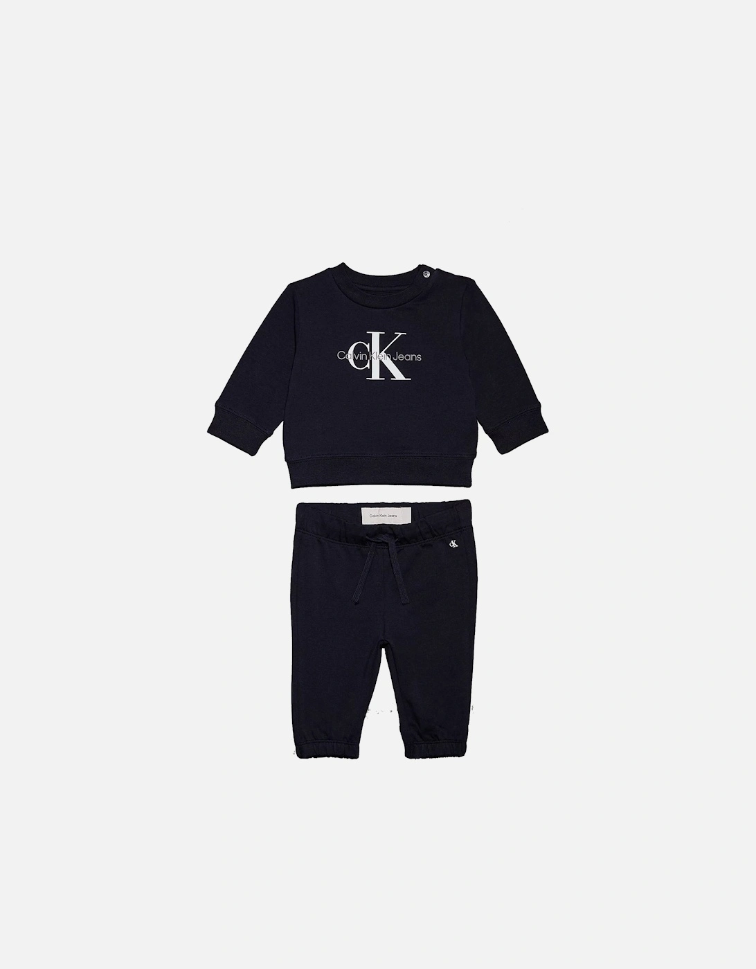 Baby Logo Tracksuit Navy, 3 of 2