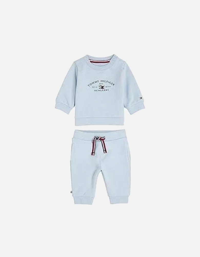 Baby Boy Logo Tracksuit Blue