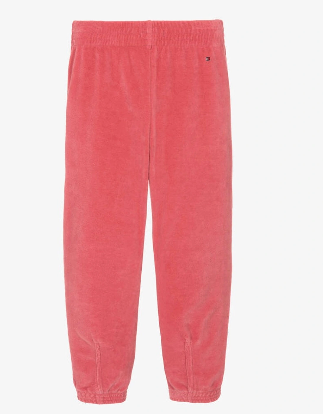 Girls Velour Joggers Pink