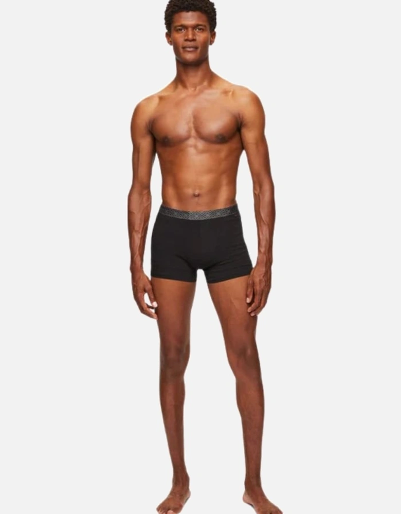 Band 57 Pima Cotton Boxer Trunk, Black