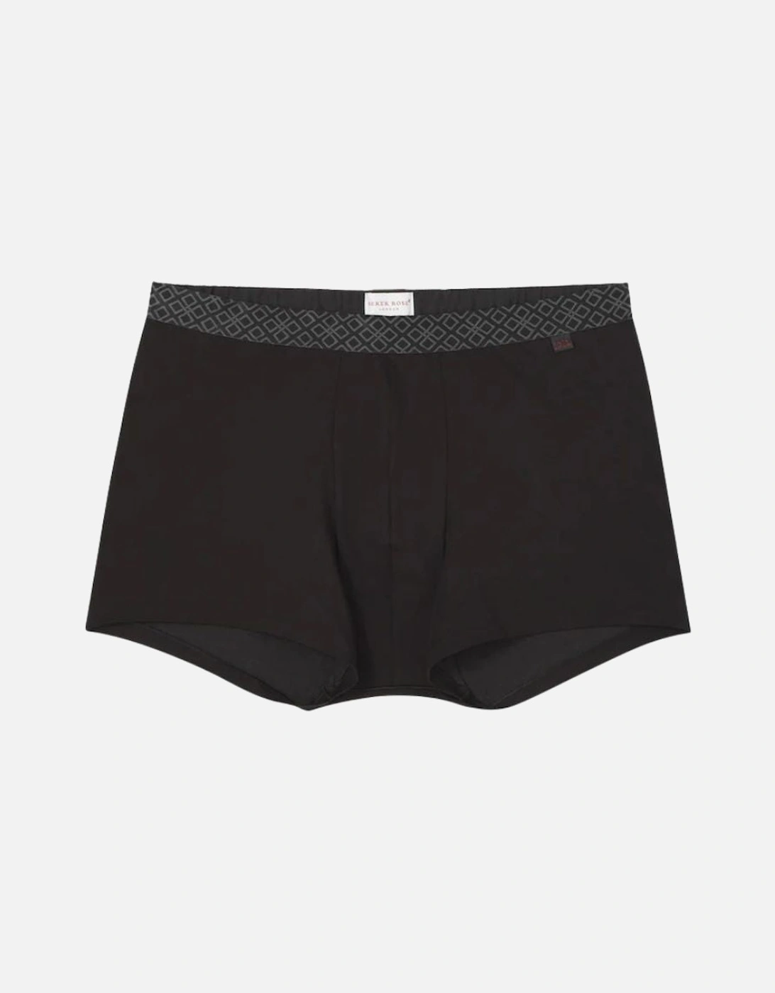 Band 57 Pima Cotton Boxer Trunk, Black, 7 of 6