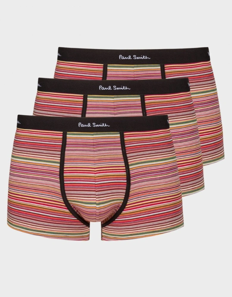 3 Pack Mens Signature Stripe Trunks